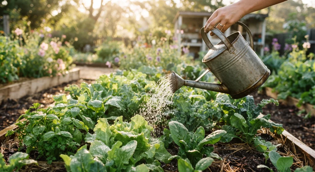 The Best Time of Day to Water Plants
